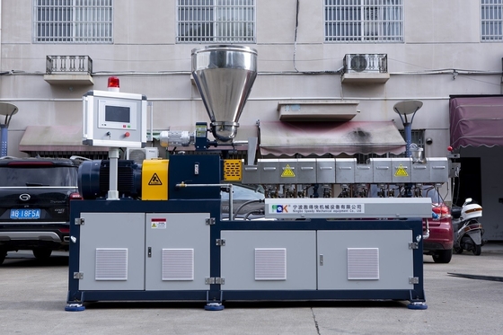 Co-rotating Parallel Twin Screw Plastic Extruder for ABS Pellet Production Granulator