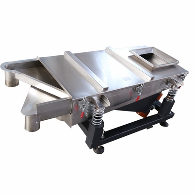 Large Capacity Vibratory Sieve for Plastic Particle Cleaning and Separation