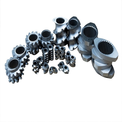 Competitive Parallel Twin Screw Plastic Pellet Extruder Screw Barrel for PV PVC ABS