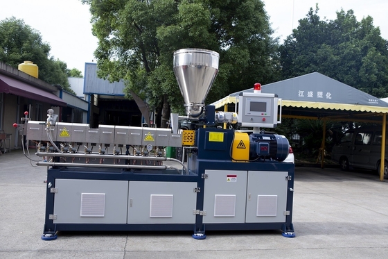 Granulating Production Line for PPR PP HDPE PE PVC Pellet Plastic Twin Screw Extruder