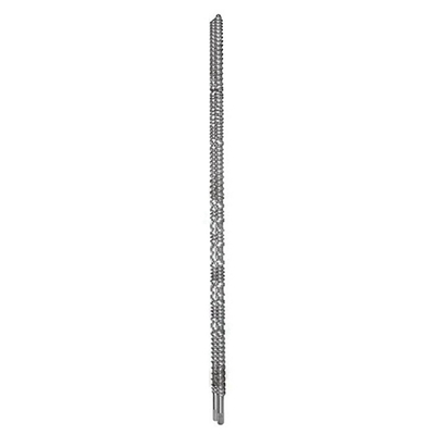Special Metal Threaded Shaft Pp Screw Conveyor with Prototype Strip Metallic Silver