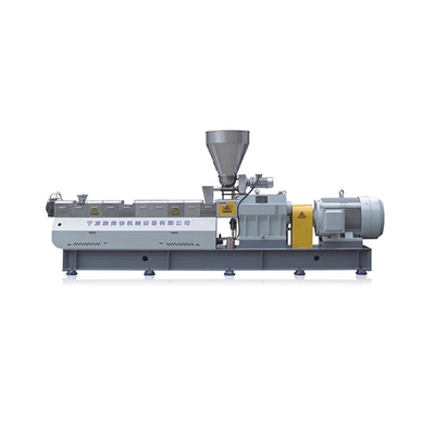 600 rpm Screw Speed Customized Grey Building Block Type Plastic Machine Pe Small Twin Extruder Sheet
